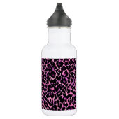 Pink Cheetah Edelstahlflasche (Rechts)