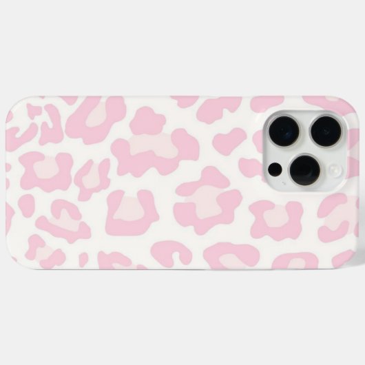Pink Cheetah iPhone Case (Rückseite (Horizontal))