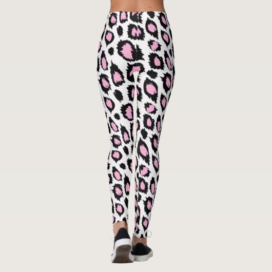 Pink Cheetah Leggings (Rückseite)