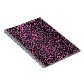 Pink Cheetah Pattern Notizblock (Rechte Seite)