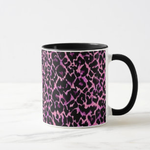 Pink Cheetah Pattern Tasse