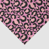 Pink Cheetah Print Seidenpapier (Detail)