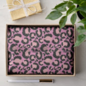 Pink Cheetah Print Seidenpapier (Geschenk)