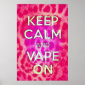 Pink Cheetah Vape Poster (Vorne)