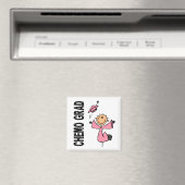 Pink CHEMO GRAD 1 (Brustkrebs) Magnet (In Situ (Geschirrspüler))