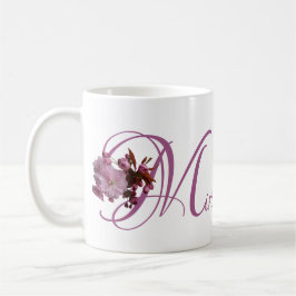 Pink cherblüte boho kaffeetasse