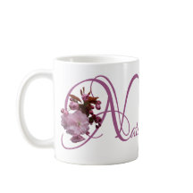 Pink cherblüte boho personalisierbarer Natalie-Nam