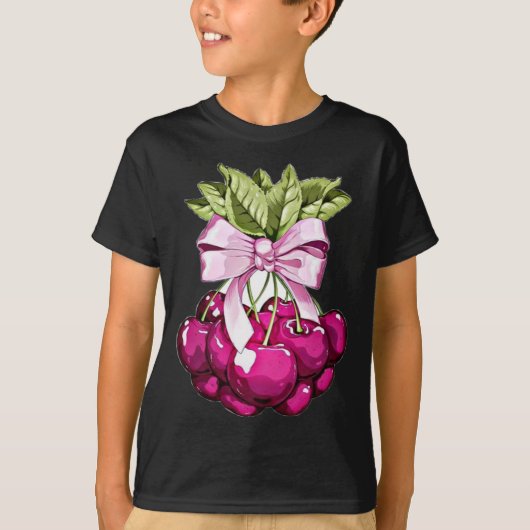 Pink Cherries T-Shirt (Vorderseite)