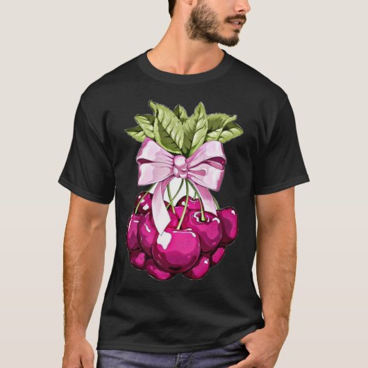 Pink Cherries T-Shirt (Vorderseite)