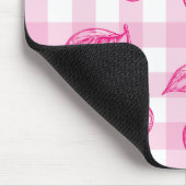 Pink Cherry ästhetisches Thema Mousepad (Ecke)