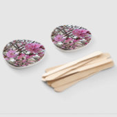 Pink Cherry Blosm / Sakura / ラ(桜) Fächer (Non-assembled)