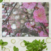 Pink Cherry Blosm / Sakura / ラ(桜) Geschirrtuch (Gefaltet)