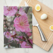 Pink Cherry Blosm / Sakura / ラ(桜) Geschirrtuch (Viertel Falte)