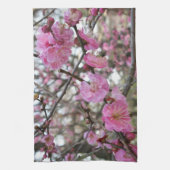 Pink Cherry Blosm / Sakura / ラ(桜) Geschirrtuch (Vertikal)