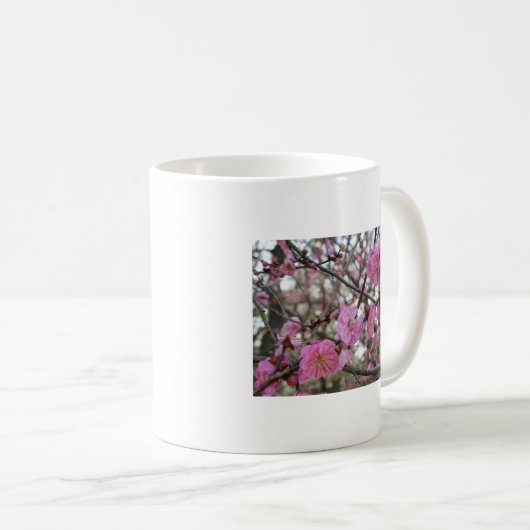 Pink Cherry Blosm / Sakura / ラ(桜) Kaffeetasse (VorderseiteRechts)