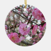 Pink Cherry Blosm / Sakura / ラ(桜) Keramik Ornament (Vorne)