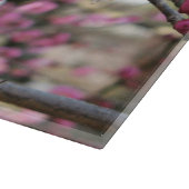 Pink Cherry Blosm / Sakura / ラ(桜) Schneidebrett (Ecke)