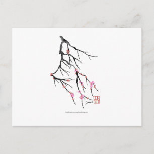 Pink Cherry Blossom 29, Tony Fernandes Postkarte