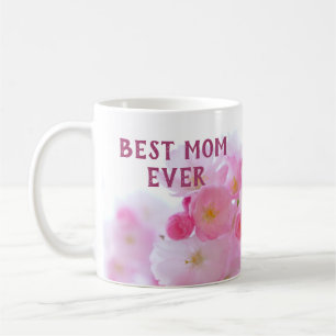 Pink Cherry Blossom Beste Mama je Tasse