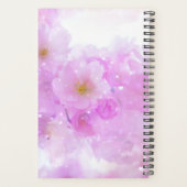 Pink Cherry Blossom Blume Foto Planer (Rückseite)