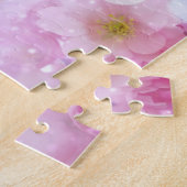 Pink Cherry Blossom Blume Foto Puzzle (Seite)