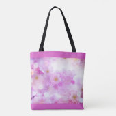 Pink Cherry Blossom Blume Foto Tasche (Rückseite)
