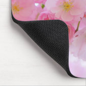 Pink Cherry Blossom Blumenmousepad Mousepad (Ecke)