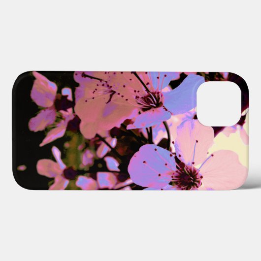 Pink Cherry Blossom Case-Mate iPhone Hülle (Rückseite (Horizontal))