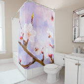 Pink Cherry Blossom Duschvorhang (Beispiel)