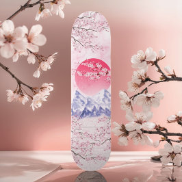 Pink Cherry Blossom Erwachsene Jugend Girly Anfäng Skateboard