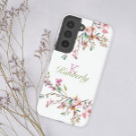Pink Cherry Blossom Floral Samsung Galaxy Hülle<br><div class="desc">Elegante und praktische Samsung Gehäuse mit rosa Kirschblossom Blumenmuster bedruckt. Personalisieren Sie Ihre Daten einfach und schnell,  indem Sie einfach die Schaltfläche Anpassen drücken. Passende Artikel in unserem Zazzle Shop erhältlich!</div>