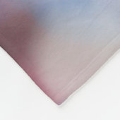 PINK CHERRY BLOSSOM IN NAH-OBEN-FOTOGRAFIE FLEECEDECKE (Ecke)