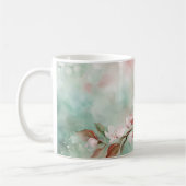 Pink Cherry Blossom Kaffeetasse (Links)