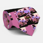 Pink Cherry Blossom Krawatte (Gerollt)