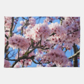Pink Cherry Blossom Küche Handtuch (Horizontal)