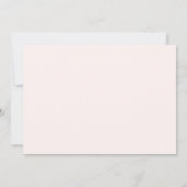 Pink Cherry Blossom Sakura japanische Hochzeit Save The Date (Rückseite)