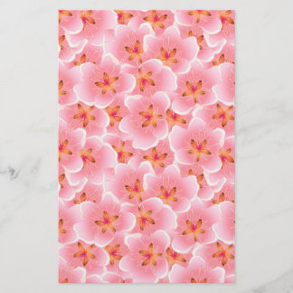 Pink Cherry Blossom Seife Wrap Papier Blatt