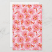 Pink Cherry Blossom Seife Wrap Papier Blatt (Vorne/Hinten)