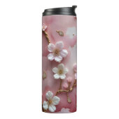 Pink Cherry Blossom - Spring Vibes Thermosbecher (Nach links gedreht)