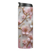 Pink Cherry Blossom - Spring Vibes Thermosbecher (Nach rechts gedreht)