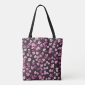 Pink Cherry Blossom Tasche (Rückseite)