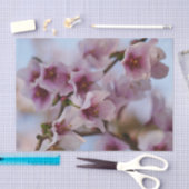 Pink Cherry Blossom Tissue Paper Seidenpapier (Handwerk)
