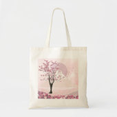 Pink Cherry Blossom Tote Bag Tragetasche (Vorne)