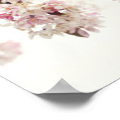 Pink Cherry Blossom Tree Blume Foto Poster (Ecke)