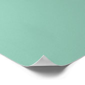 Pink Cherry Blossom und Sun Poster (Ecke)