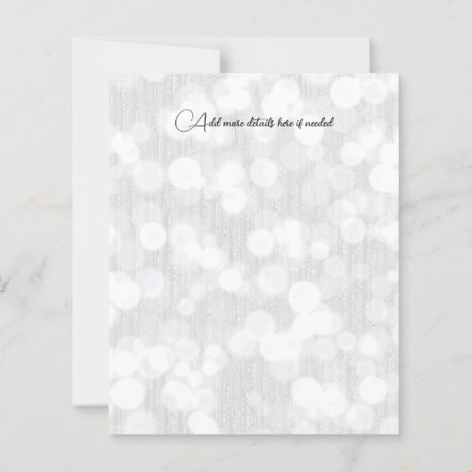 Pink Cherry Blossoms Hochzeit (Rückseite)