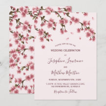 Pink Cherry Blossoms Hochzeit