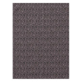 Pink Cherry Blossoms On Black Tischdecke (Vorderseite)