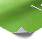 Pink Cherry Blütenposter Poster (Ecke)