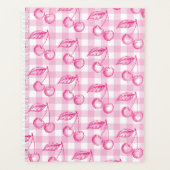 Pink Cherry Coquette Ästhetik Planer (Vorderseite)